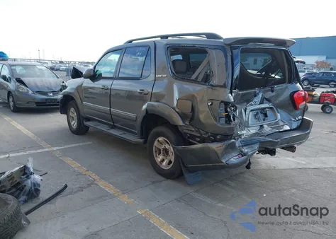 2006 Toyota Sequoia Limited V8 из США, поврежденный, VIN 5TDZT38A86S273058